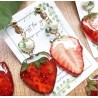 Aretes  de fresas
