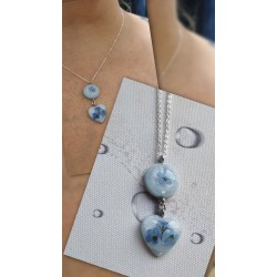 Cadena con dijet de resina